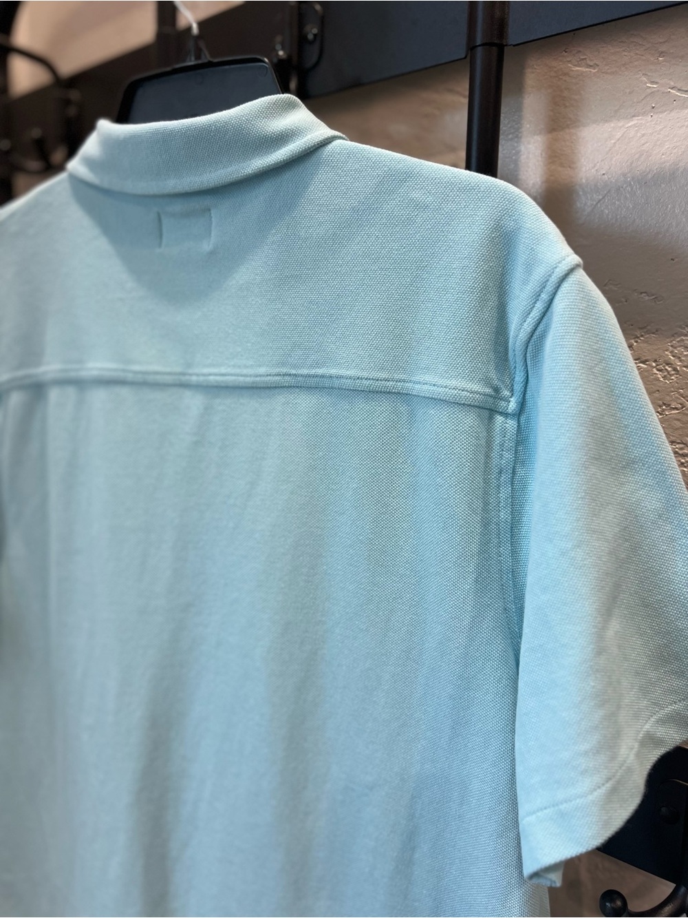 J.Crew Oarsman Polo Shirt Light Blue Size Medium Tall - Picture 10 of 16